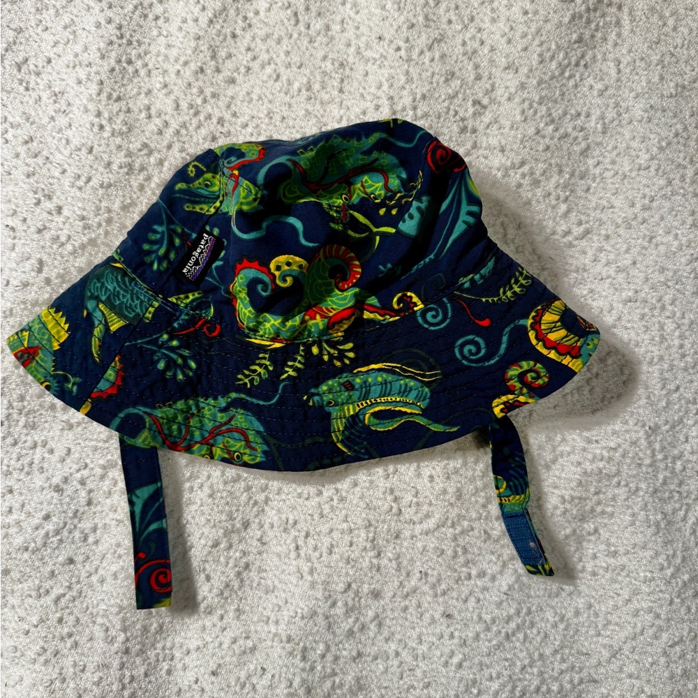 Patagonia Blue Baby Bucket Sun Hat
